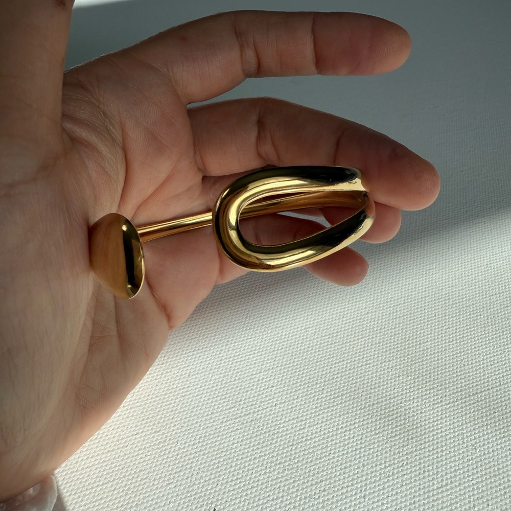 Water drop stainless steel gold plated 18K bracelet
high quality waterproof - Picture 8 of 8